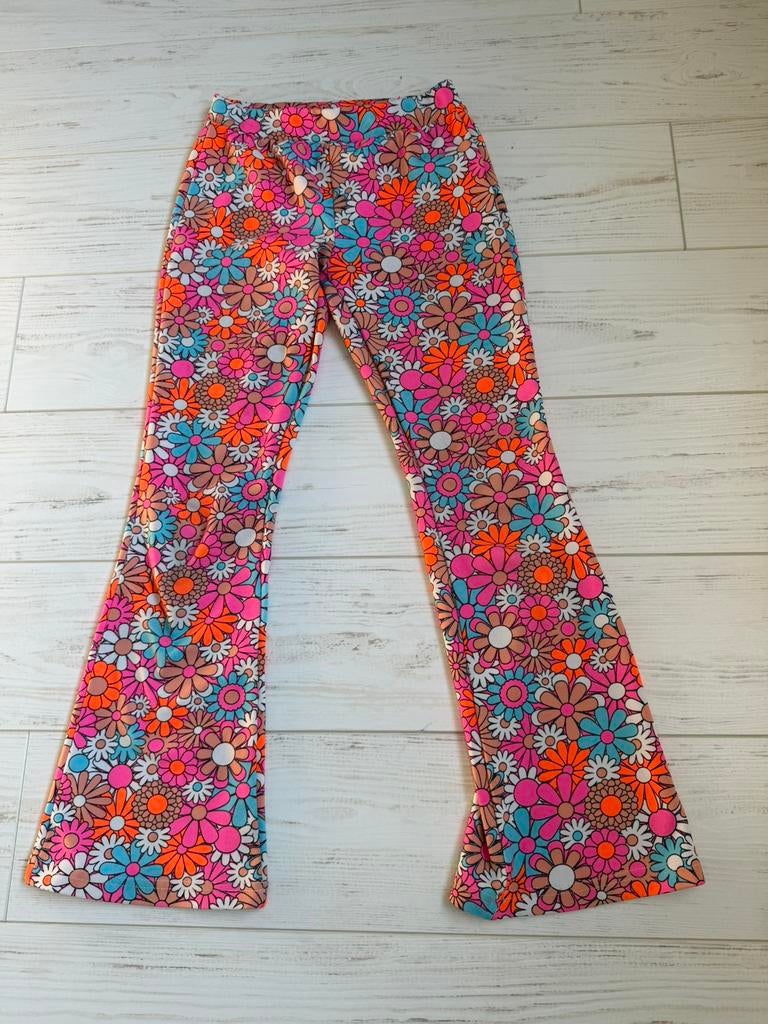 Flair broek Ter Stal bloemetjes broek maat 146 ALS NIEUW, Ophalen of Verzenden, Zo goed als nieuw, Meisje, Broek