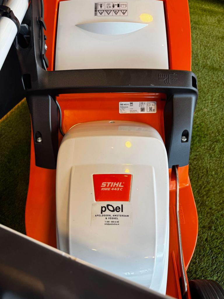 EX DEMO STIHL RME 443 C met 1 jaar garantie, Niet ingevuld, Accu-grasmaaier, Niet ingevuld, Nieuw