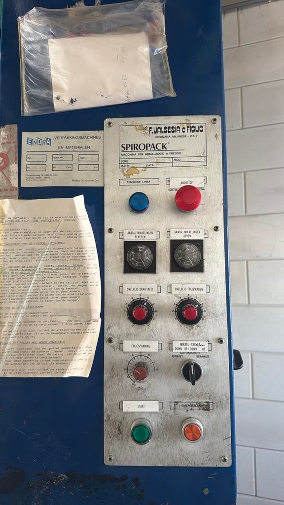 Spiropack Palletwikkelaar - Efficiënt en Betrouwbaar, Ophalen