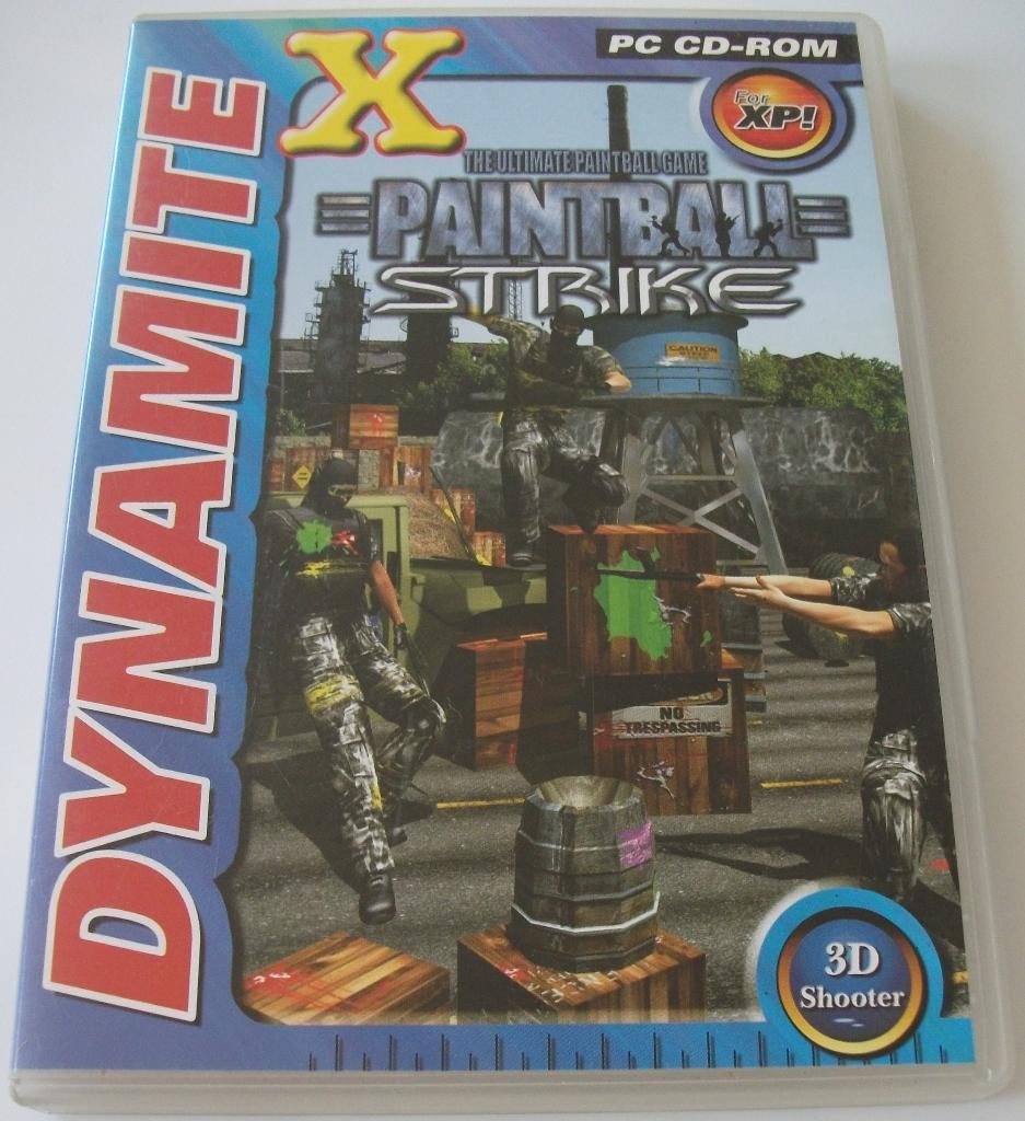 PC Game *** PAINTBALL STRIKE *** Ultimate Paintball Game, Shooter, 1 speler, Ophalen of Verzenden, Zo goed als nieuw