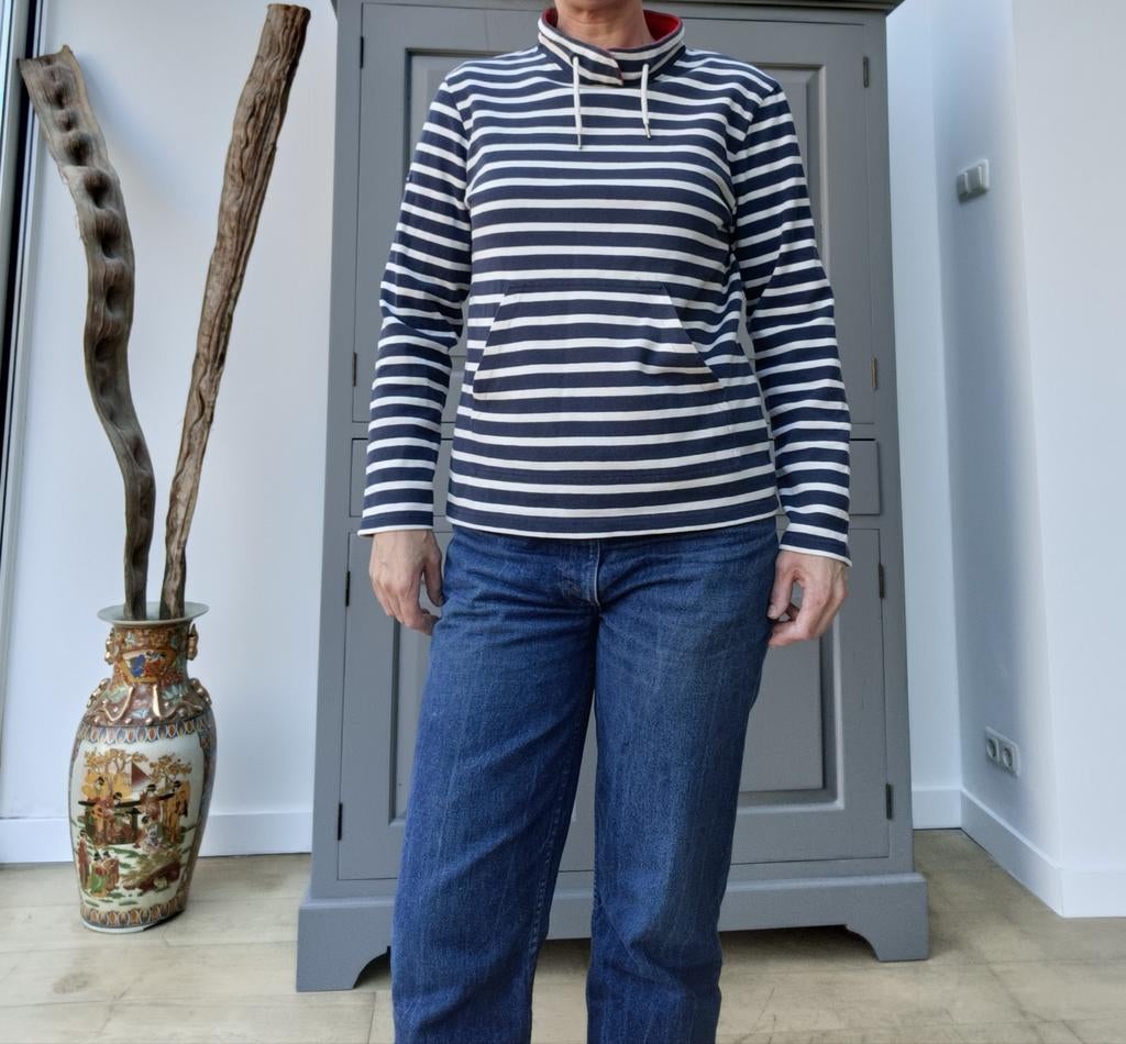 Saint James shirt maat M, Ophalen of Verzenden, Zo goed als nieuw, Maat 38/40 (M), Blauw