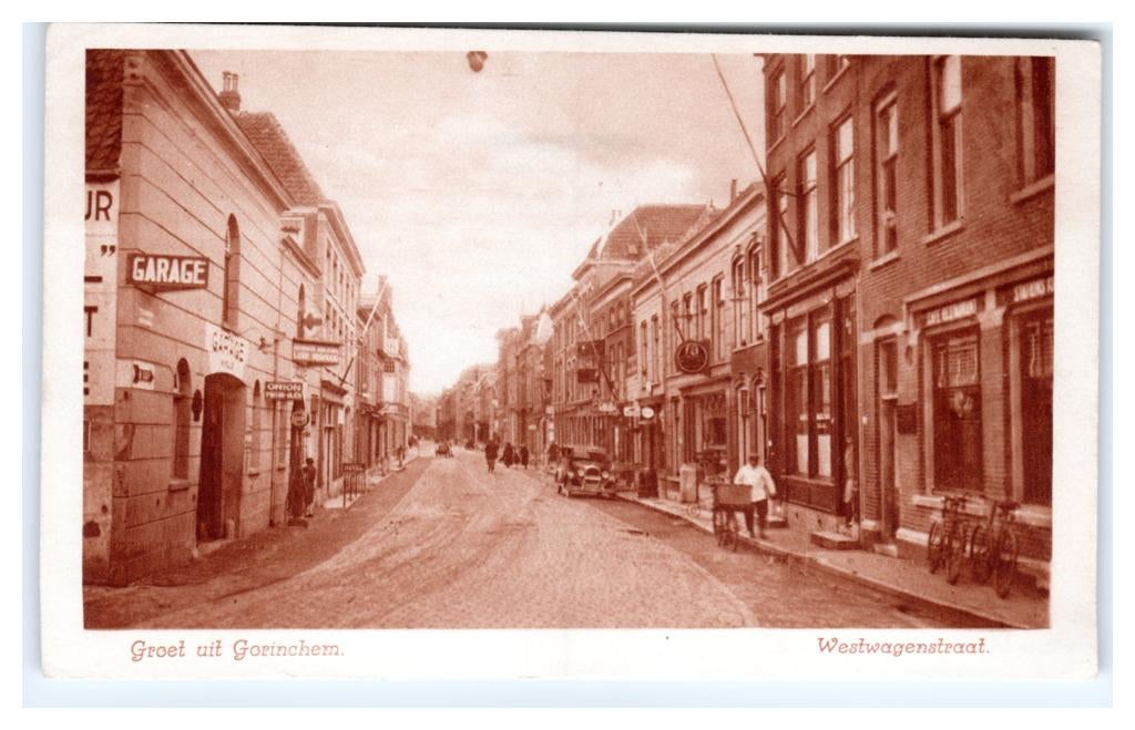 Gorinchem, Westwagenstraat. Nauta A 2749. Opruimingskaart, Verzenden, Voor 1920, Ongelopen, Zuid-Holland
