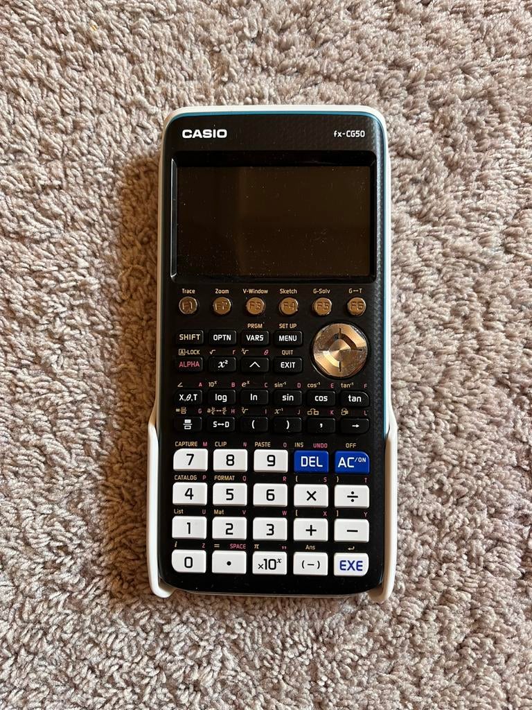 Grafische rekenmachine Casio fx-CG50 met beschermhoes, Ophalen of Verzenden, Nieuw