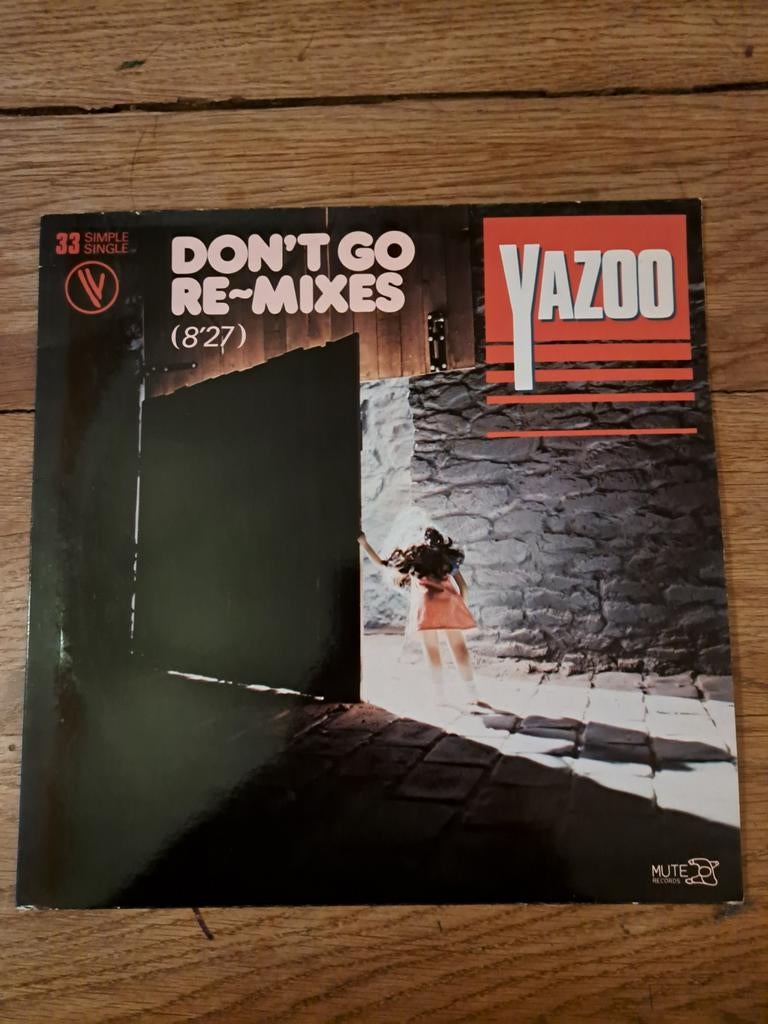 Yazoo - Don't Go Re-Mixes (8'27") Vinyl Single, Ophalen of Verzenden, 1980 tot 2000, Gebruikt, 12 inch