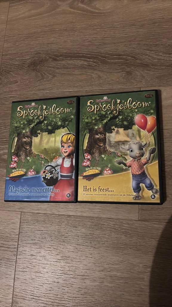 2 dvds Sprookjesboom, Ophalen, Zo goed als nieuw, Overige typen