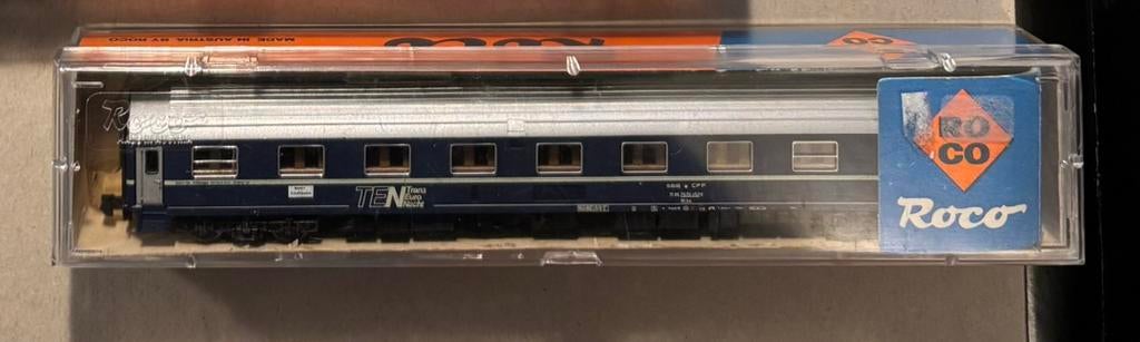 Roco SBB slaapwagon. Zgan in ovp, Gelijkstroom, Wagon, Ophalen of Verzenden, Zo goed als nieuw