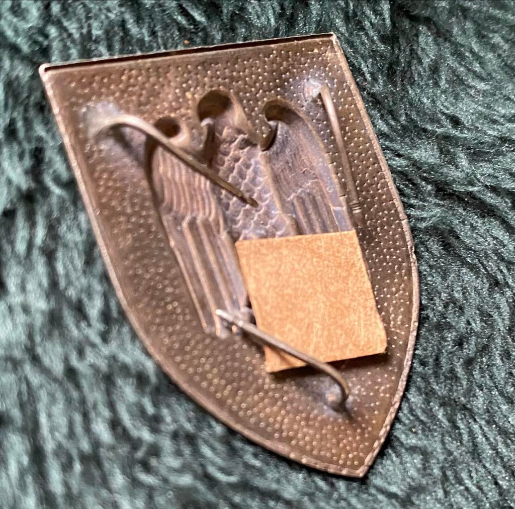 Duits WOII Adelaar Embleem Uniform soldaten, Ophalen of Verzenden, Landmacht, Duitsland, Embleem of Badge