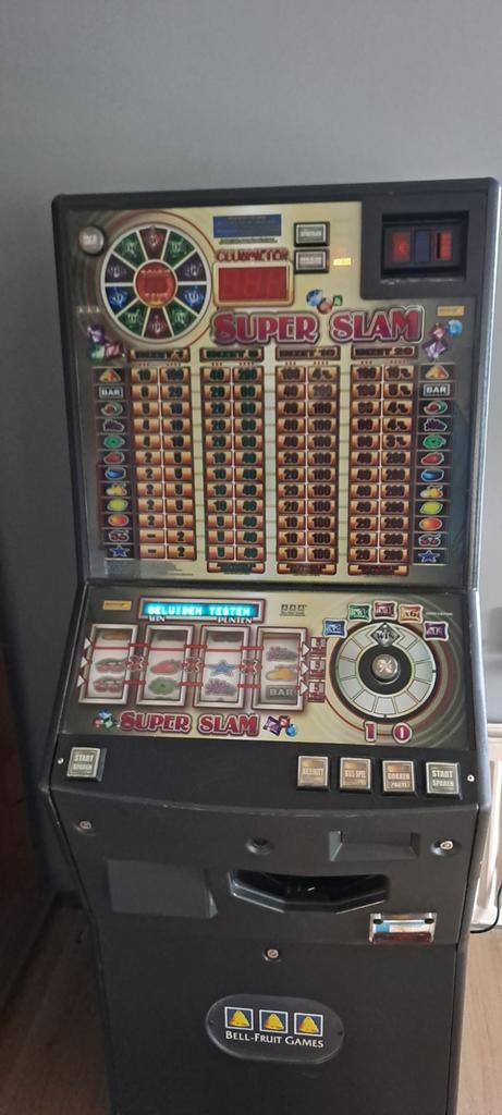 Gokkast superslam, Verzamelen, Automaten | Gokkasten en Fruitautomaten, Euro, Ophalen of Verzenden, Gebruikt