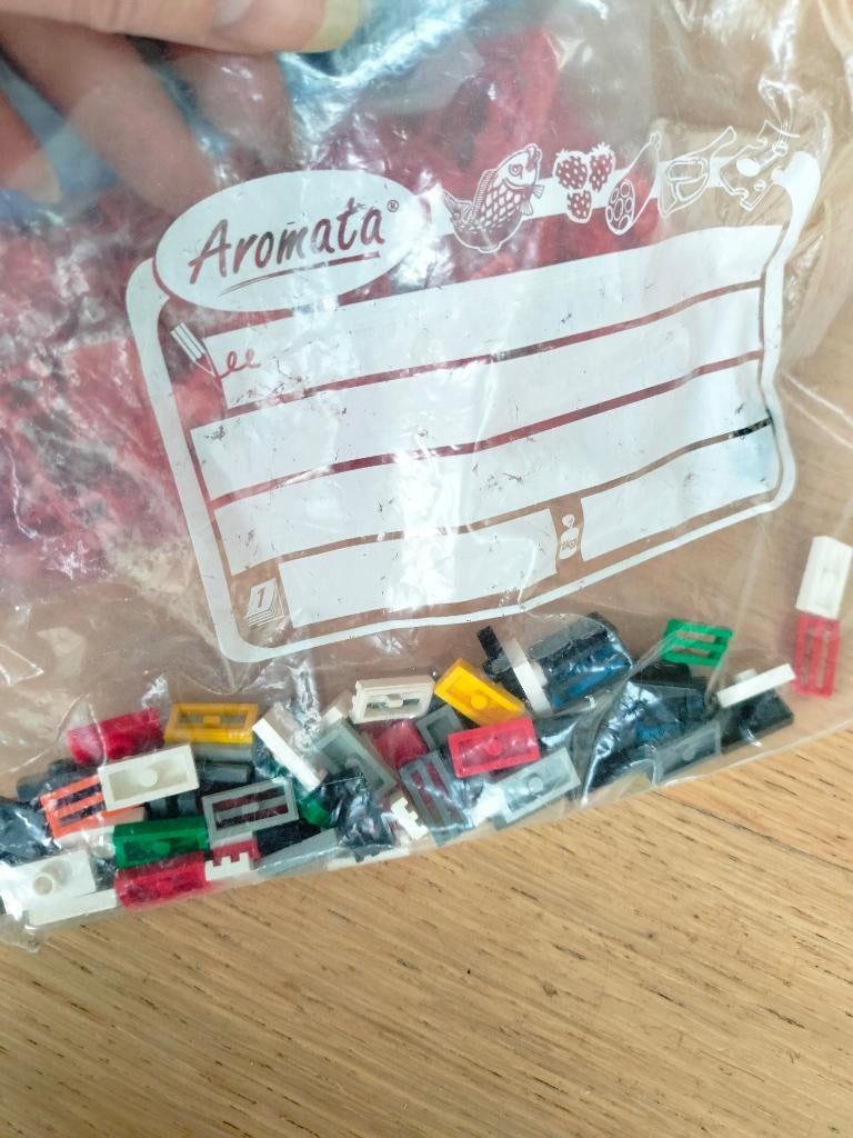 Zakje kleine 2 tjes lego stenen, Ophalen of Verzenden, Zo goed als nieuw, Losse stenen, Lego