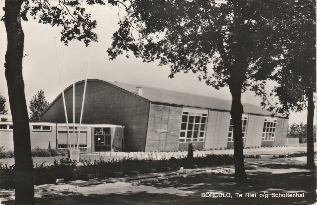 BORCULO Te Riet Scholenhal, Verzenden, 1960 tot 1980, Ongelopen, Gelderland