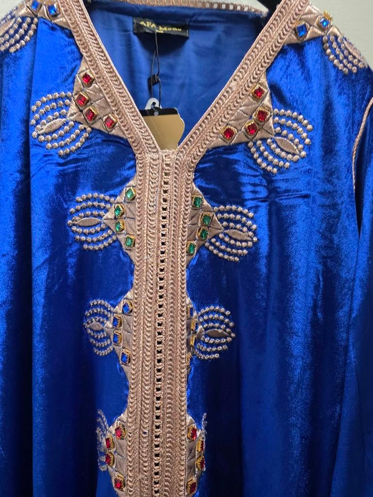 Dames mobra kaften met riem, Maat 38/40 (M), Overige typen, Blauw, Nieuw