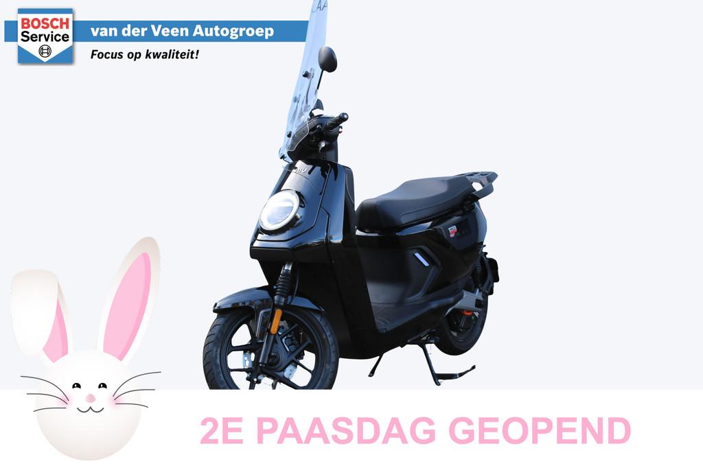NIU Bromscooter MQI GT Standard | Alarmsysteem | Geel kentek, Niu, Nieuw, Groningen@vdveenautogroep.nl, Auto Hoogkerk BV