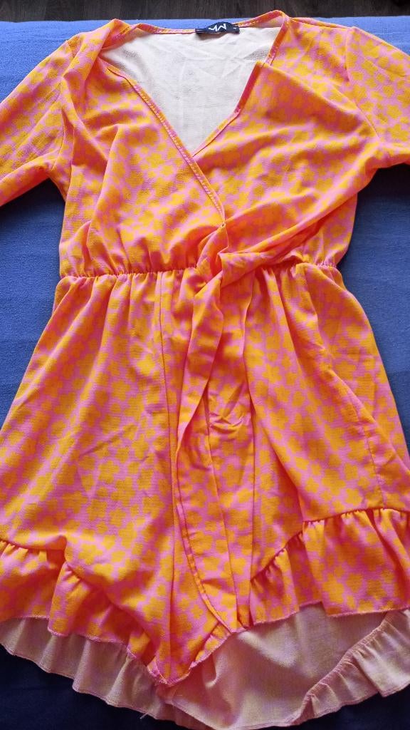 Sale! vrolijke  jumpsuit nieuw M, Ophalen of Verzenden, Nieuw, Geel