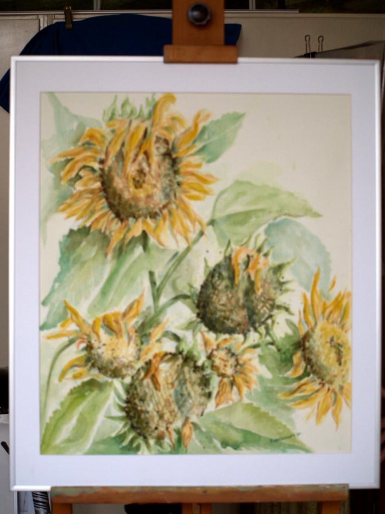 ZONNEBLOEMEN, Antiek en Kunst, Ophalen of Verzenden