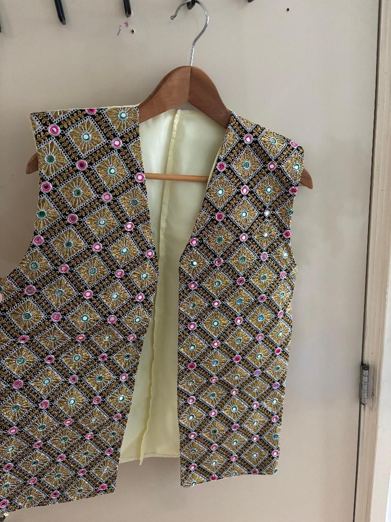 Afghaanse gilet (waskaat), Maat 38/40 (M), Overige kleuren, Ophalen of Verzenden, Onbekend