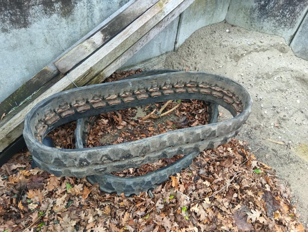 rubber tracks/rups, Ophalen, Gebruikt