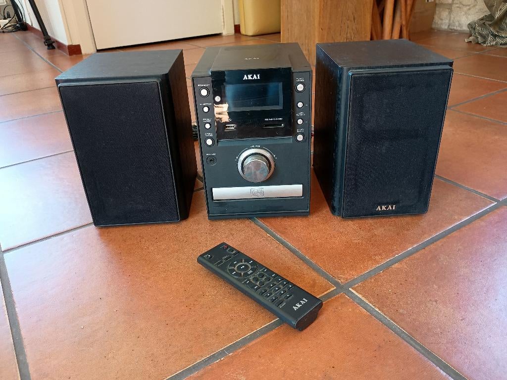 Akai mini stereo setje, Ophalen, Gebruikt, Tuner of Radio, Microset