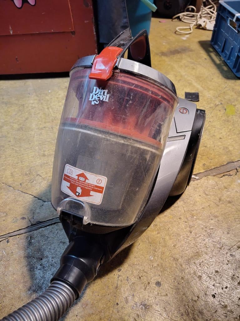 Dirt Devil Stofzuiger, Ophalen