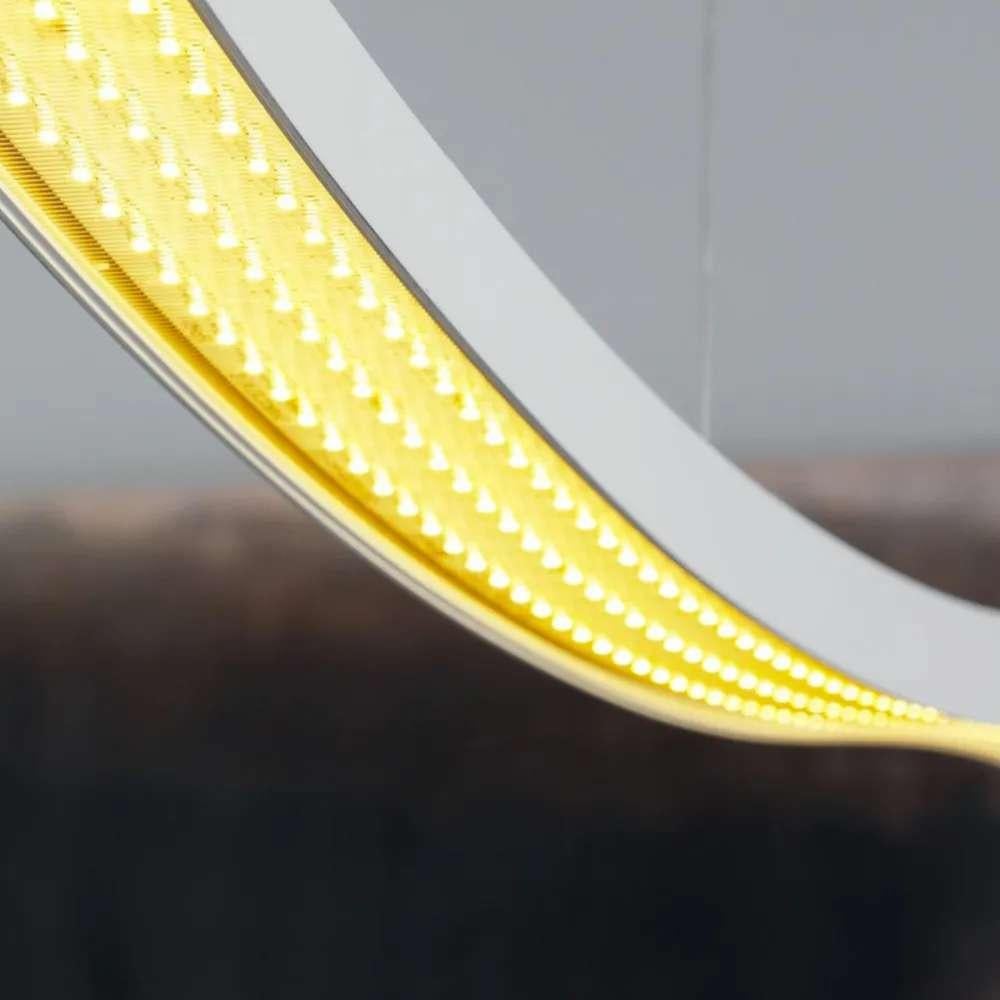 Fontana Art Serpentine 4175BI Led 23W  Lamp Nieuw In Doos!, Modern Italiaans, Nieuw, Ophalen of Verzenden, Glas