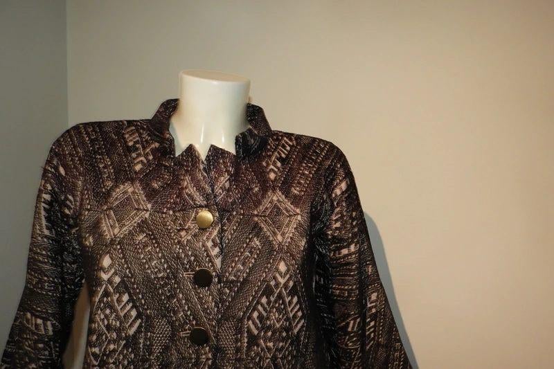 Dries van Noten blazer beeldschoon motief knopen B38, Maat 38/40 (M), Overige kleuren, Dries van Noten, Ophalen of Verzenden