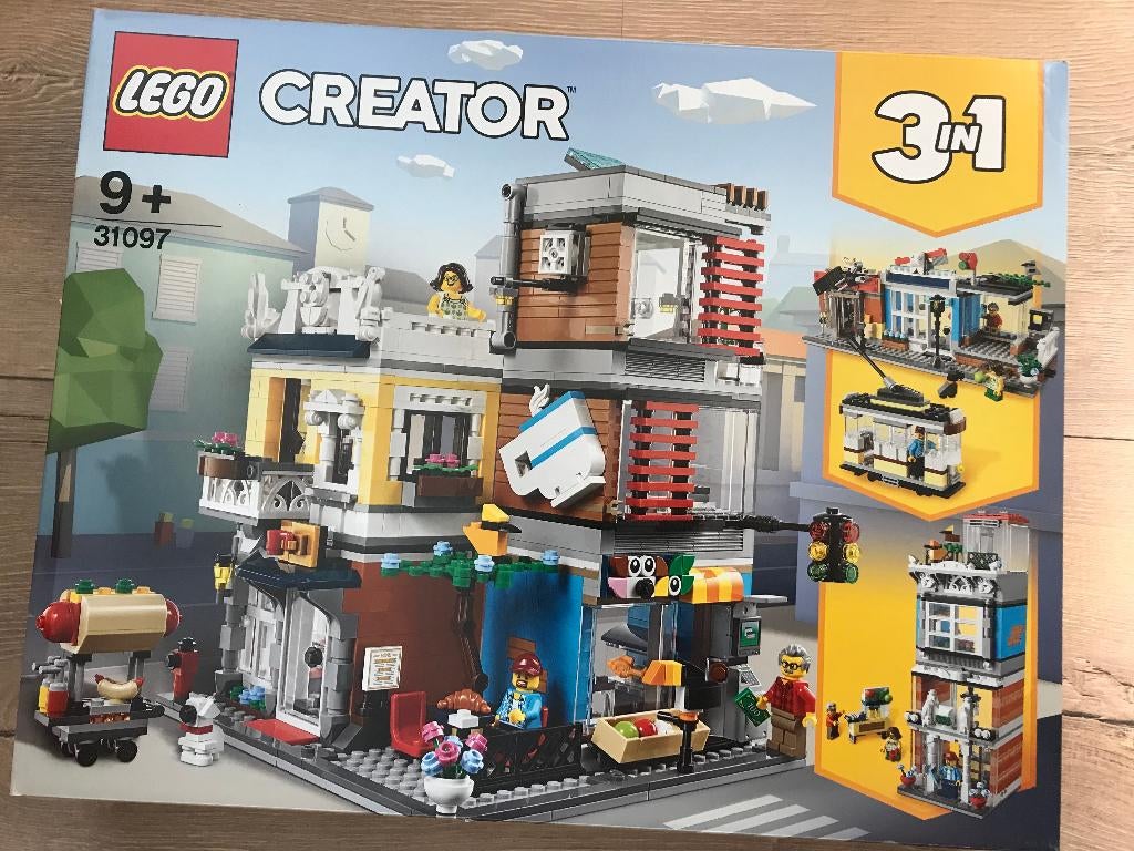 31097 Townhouse Petshop and café NIEUW in doos, Kinderen en Baby's, Speelgoed | Duplo en Lego, Nieuw, Lego, Complete set, Ophalen of Verzenden