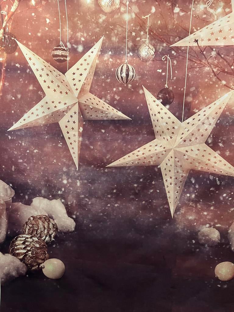 Kerst Achtergrond Doek Fotostudio 220x150cm, Ophalen, Zo goed als nieuw, Achtergrond