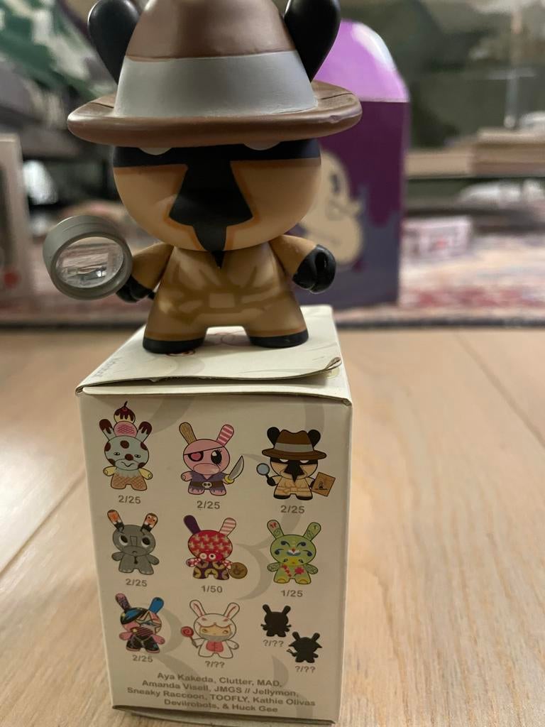 Dunny Kidrobot Figuur - Mist Envelop, Ophalen of Verzenden, Gebruikt, Groter dan 1:32, Overige merken