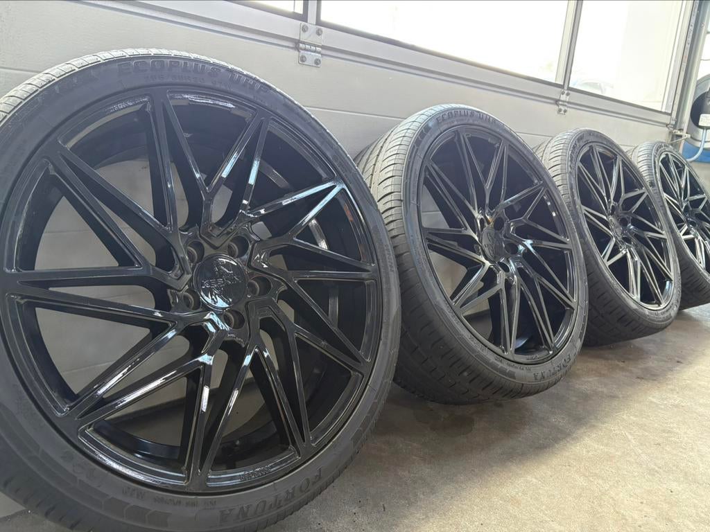 20 inch Mercedes S klasse W220 W221 W222 velgen zomer 5x112, Auto-onderdelen, Banden en Velgen, Gebruikt, 255 mm, Banden en Velgen