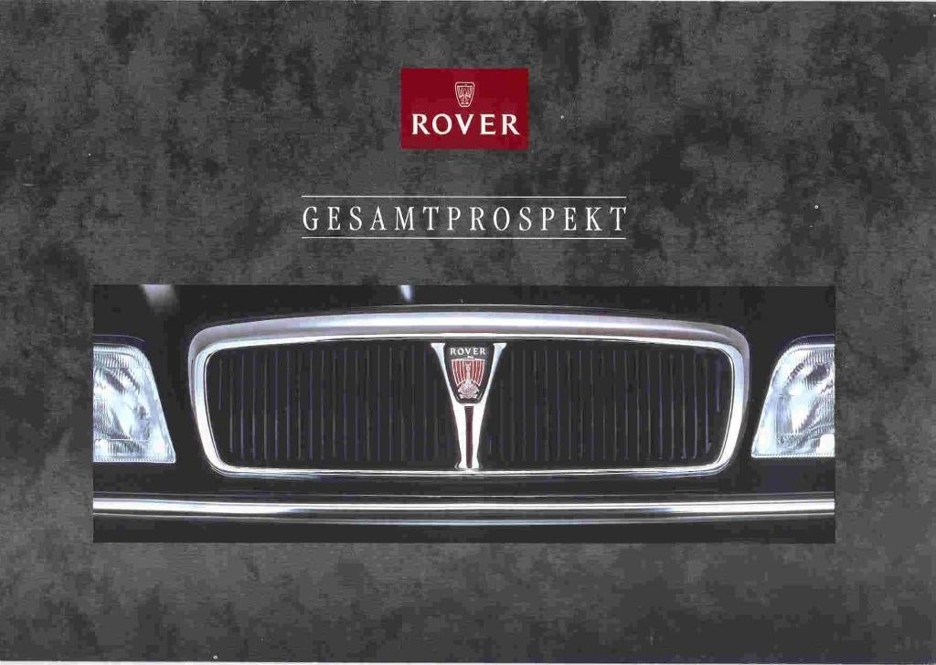 Rover Mini programma 1994 Gesamtprospekt (sept. 1994), Ophalen of Verzenden, Nieuw, Overige merken