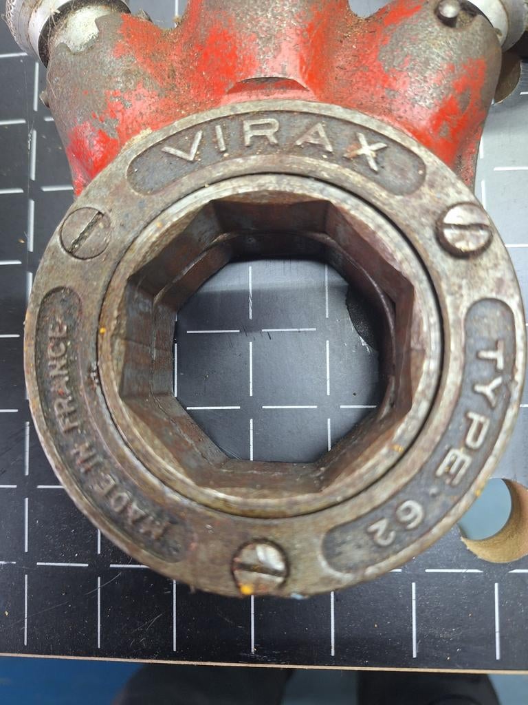 Virax Type 62 Draadsnijder met Snijkoppen, Doe-het-zelf en Verbouw, Ophalen, Gebruikt