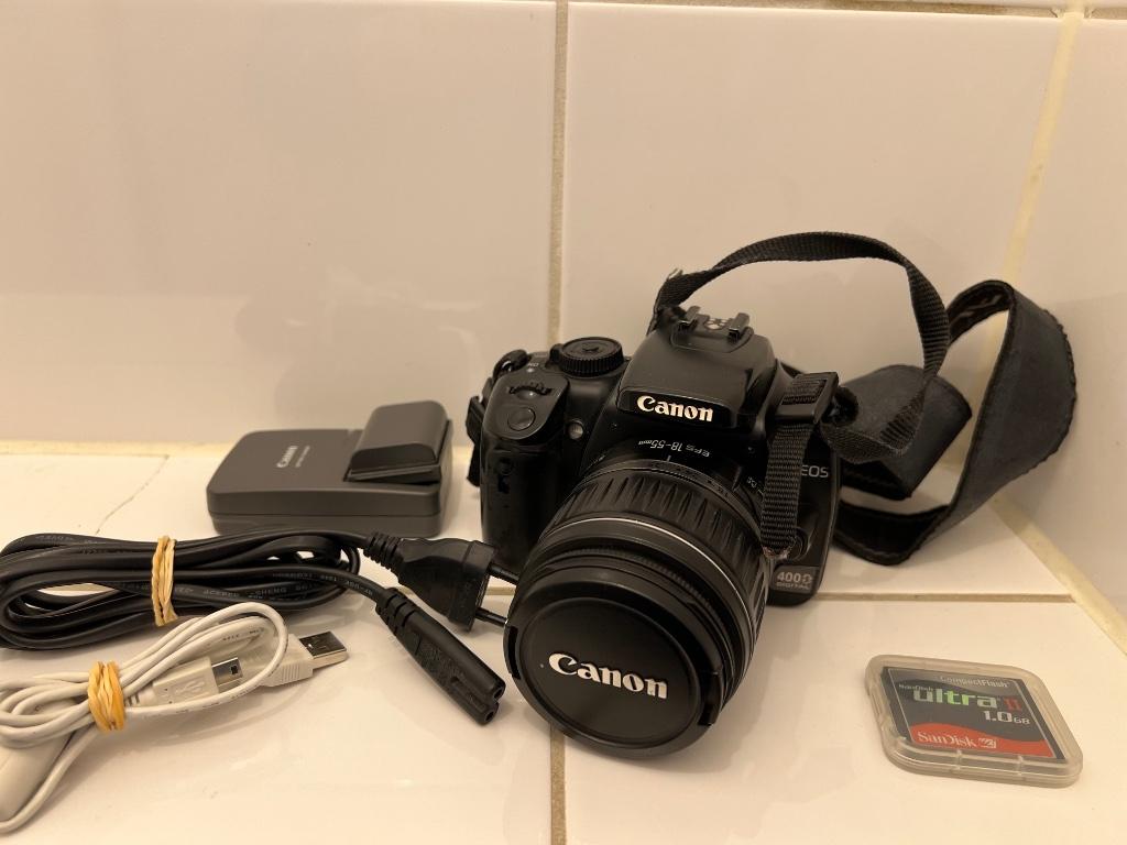 Canon EOS 400D Digital, Gebruikt, Spiegelreflex, Canon, Ophalen of Verzenden