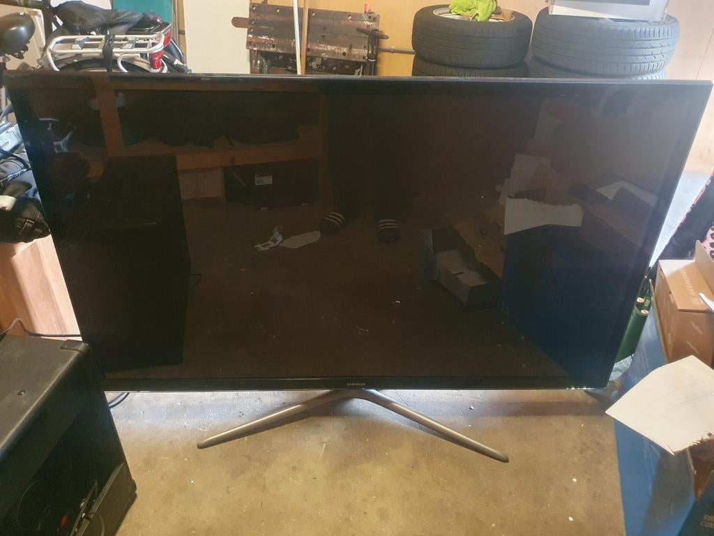 Samsung 60” Plasma TV – PS60F5500AW – Perfect beeld, Ophalen, 50 Hz, Zo goed als nieuw, Samsung