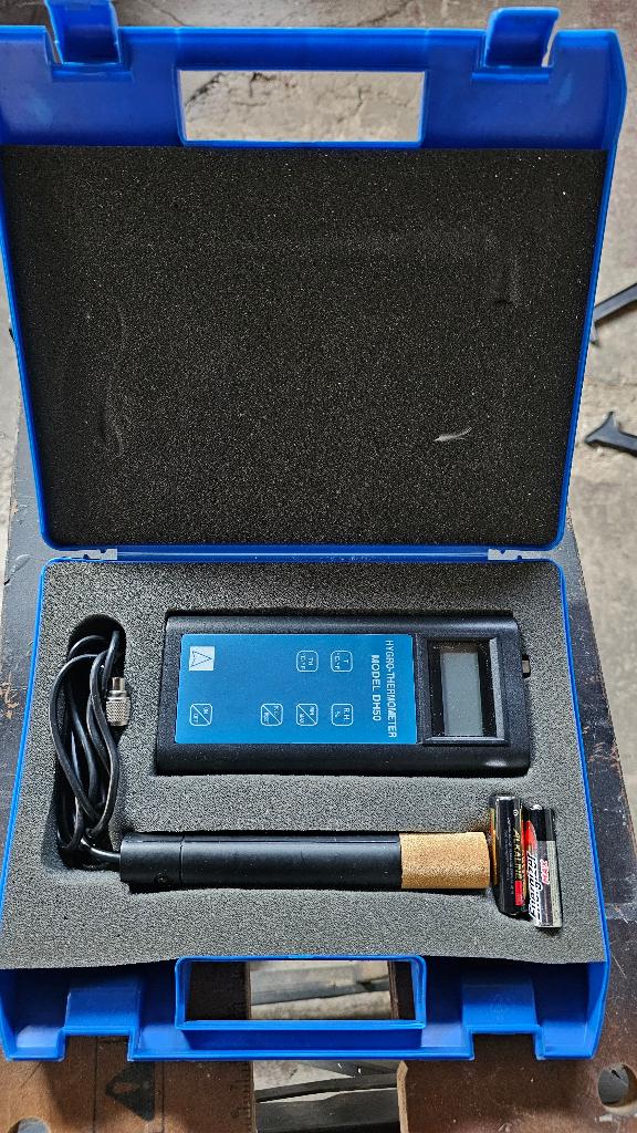 Aqua-boy hygrometer thermometer, Ophalen of Verzenden, Zo goed als nieuw, Overige meters