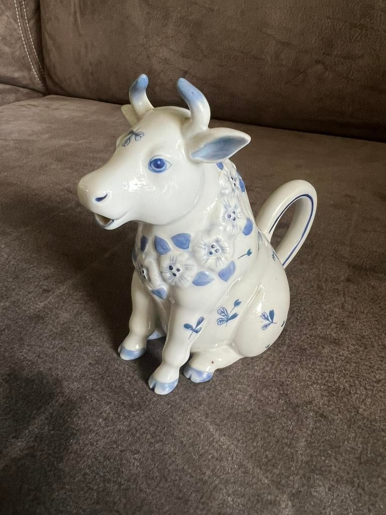 Vintage Roomkannetje Franklin Mint Koe., Overige typen, Ophalen of Verzenden, Zo goed als nieuw, Overige stijlen