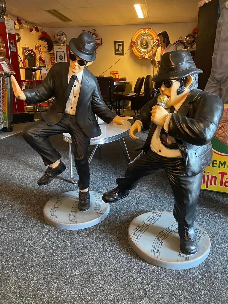 Deco figuren Betty Boop, Gasboy, artiesten fifties sixties., Ophalen, Nieuw, Foto of Kaart