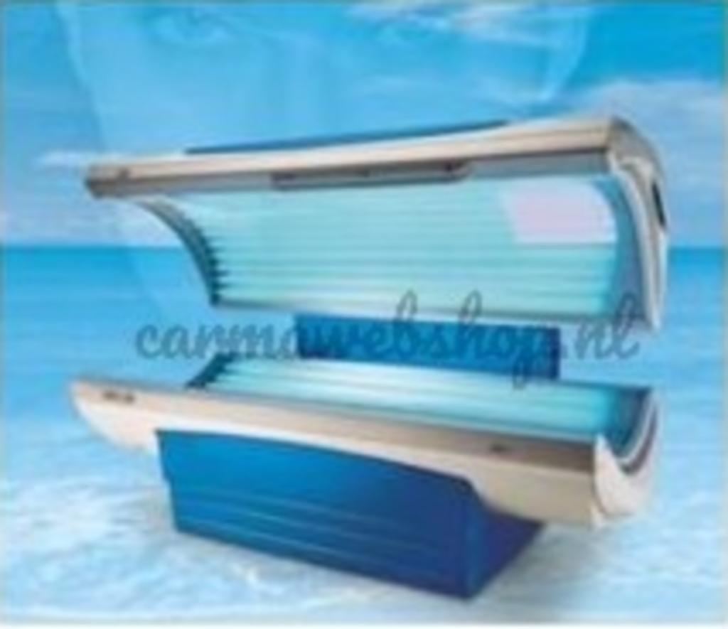 Zonnecombinatie Alisun 26/5 occasion, Ophalen of Verzenden, Gebruikt, Zonnebank dubbelzijdig, 15 lampen of meer