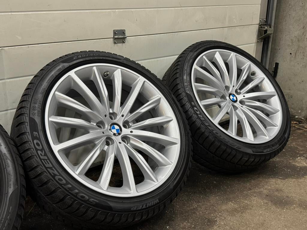 Originele BMW 5 serie winterwielen 19 inch G3X Sytling 633, 19 inch, Banden en Velgen, Personenwagen, Gebruikt