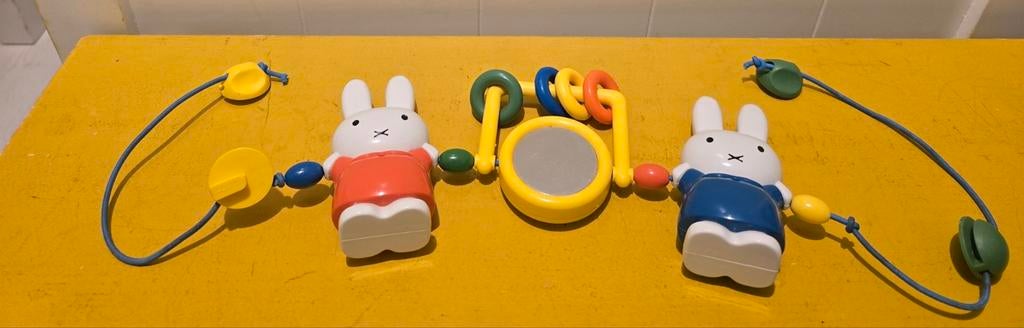Vintage Nijntje wagenspanner, Kinderen en Baby's, Speelgoed | Babyspeelgoed, Ophalen of Verzenden, Gebruikt, Overige typen