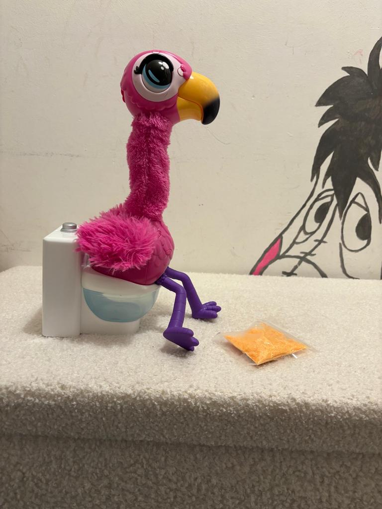 Flamingo Goes Potty - Interactief Speelgoed, Ophalen of Verzenden, Zo goed als nieuw