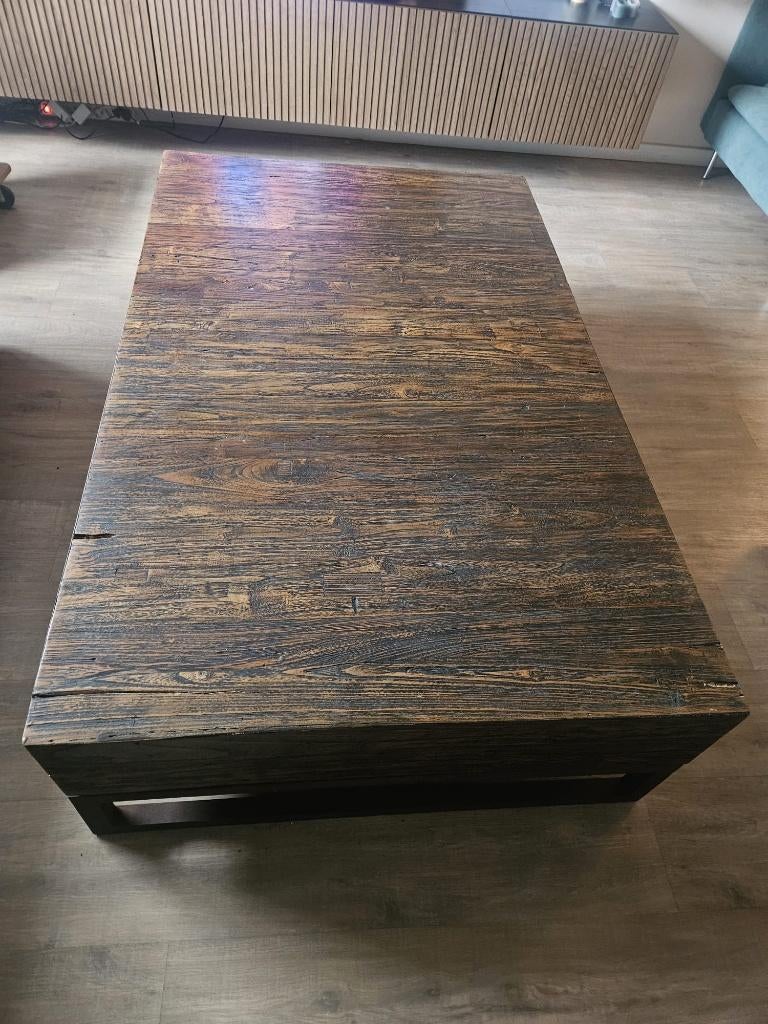 Salontafel groot, Ophalen, Gebruikt, 50 tot 100 cm, 150 tot 200 cm