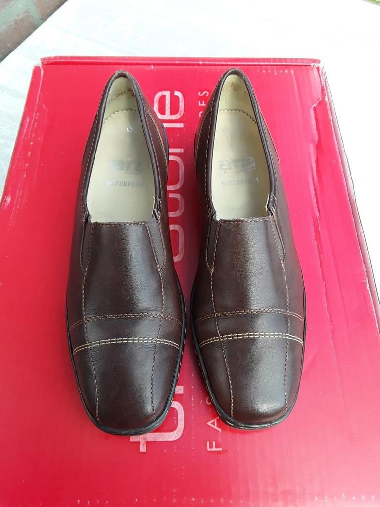 Mooi loafers van Ara-naturform loafers, 4 1/2 Weite G(37.5), Bruin, Verzenden, Instappers, Zo goed als nieuw