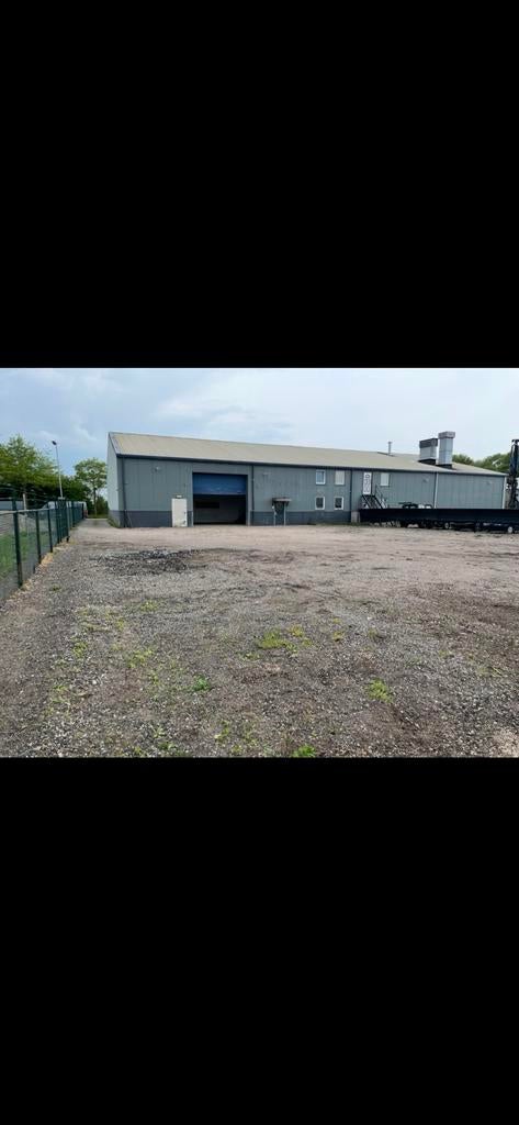 Te huur bedrijfsruimten met buiten terein per direck, Huur