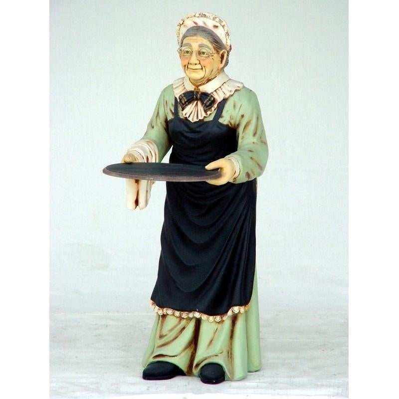 Waitress butlerbeeld 180 cm - butler, Verzamelen, Beelden en Beeldjes, Ophalen, Nieuw