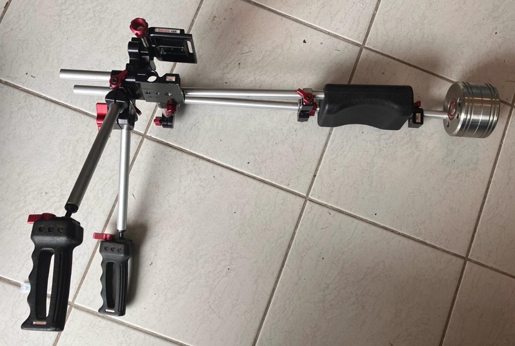 schouder rig, Ophalen, Gebruikt, Video