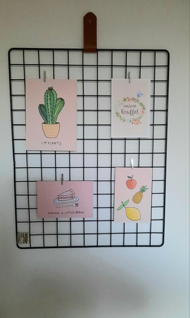 Memobord/memorek met knijpers, Ophalen of Verzenden, Overige typen