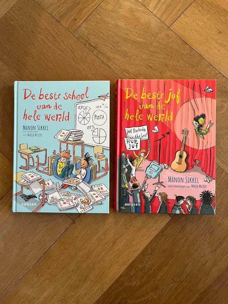 De beste school & juf van de hele wereld - Manon Sikkel, Ophalen of Verzenden, Gelezen, Fictie algemeen