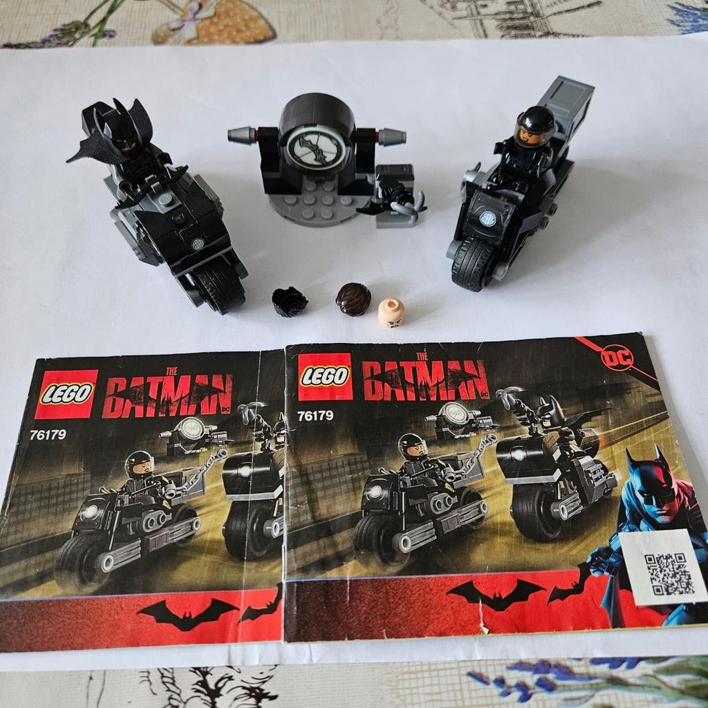 Lego batman Motorachtervolging 76179, Ophalen of Verzenden, Gebruikt, Complete set, Lego