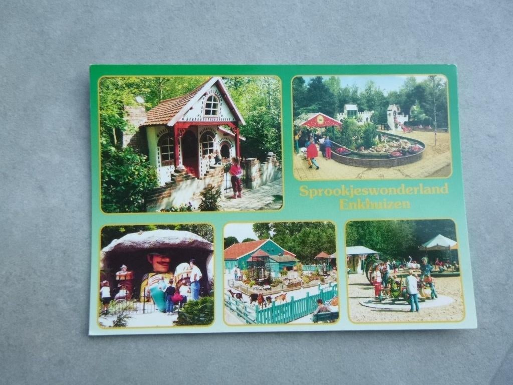 Enkhuizen, sprookjeswonderland, Verzenden, 1980 tot heden, Gelopen, Noord-Holland