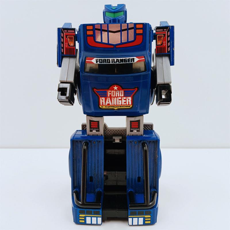 GoBots Robo Machine Winchers Ford Ranger Bandai 1985, Overige generaties, Ophalen of Verzenden, Zo goed als nieuw, Overige rassen