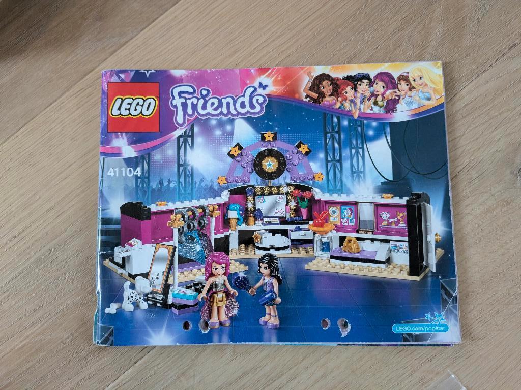 Lego Friends 41104 Popster kleedkamer, Kinderen en Baby's, Speelgoed | Duplo en Lego, Ophalen of Verzenden, Zo goed als nieuw
